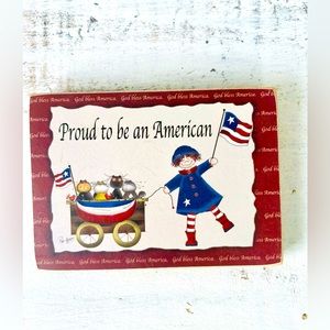 *Proud To Be An American Refrigerator Magnet